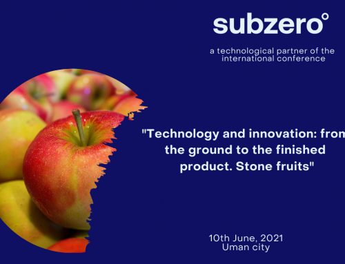 Subzero is a technological partner of the conference “Technology and innovation: from the ground to the finished product. Stone fruits”